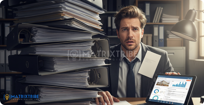 problems with manual data collection